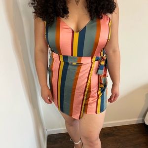 Multicolored Romper
